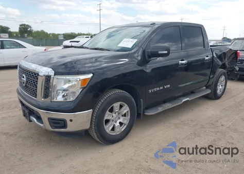 2018 Nissan Titan Sv z USA, uszkodzony, nr VIN 1N6AA1E60JN530779